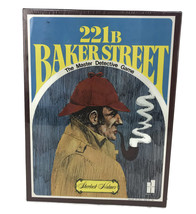 221b Baker Street Sherlock Holmes Master Detective Board Game Bookshelf Sealed - $46.78