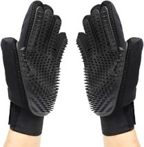 SOFTNLUX Pet Grooming Glove - Gentle Deshedding Brush Glove - Efficient Pet Hair - $7.18