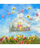 Vintage Winnie The Pooh Nursery Wall Decor Crib Headboard Cover- Pooh Ho... - £18.61 GBP