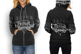 Dethklok Metalocalypse Hoodie Sporty Casual Graphic Zip up Hoodie for Women - £26.54 GBP+