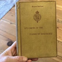 Specimens of The Forms Of Discourse Book  (English Readings) By Lewis. 1900 - £14.43 GBP