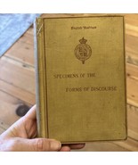 Specimens of The Forms Of Discourse Book  (English Readings) By Lewis. 1900 - £14.46 GBP