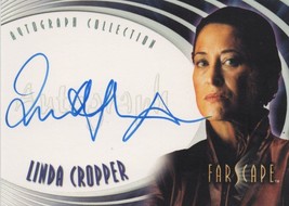 Linda Cropper Farscape Hand Signed Autograph Card Photo - $9.99