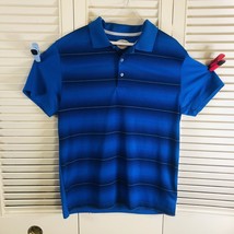 Grand Slam Polo Shirt Mens Large Slim Fit Blue Golf Performance - £7.58 GBP