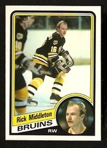 1984 OPC O Pee Chee Hockey Card # 9 Boston Bruins Rick Middleton  ! - £0.39 GBP