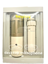 Heyday Desktop Microphone Stone White BRAND NEW , USE DISCOUNT AT CHECKOUT - £18.07 GBP