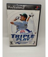 Triple Play Baseball (Sony PlayStation 2, 2001) PS2 Tested &amp; Working - £3.89 GBP