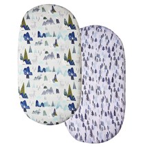 Baby Bassinet Sheet For Boys And Girls, Cradle Mattress Sheet, Baby Bedside Slee - £21.20 GBP