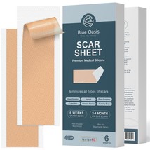 Silicone Scar Sheets, Strips, Tape - Keloid, C-Section, Surgical - Scars Removal - £18.18 GBP