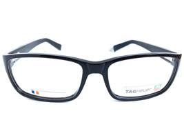 New TAG Heuer TH 0535 001 58mm Black Men&#39;s Eyeglasses Frame France - £246.80 GBP