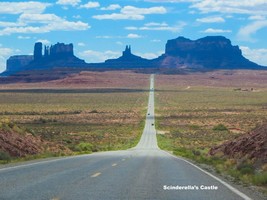 The Road to Monument Valley AZ/ UT Photo Picture Print 4X6&quot;, 5X7&quot;, 8X10&quot; 8.5X11&quot; - £7.25 GBP+