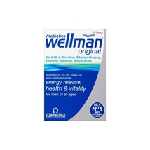 Vitabiotics Wellman Original 30 Tablets - Health Vitality Energy Release - $14.24