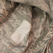 Defense Logistics Agency Men's Green Camo Coat Jacket Pockets Chest Size 45" image 6