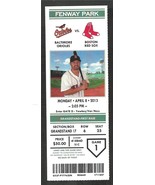 Boston Red Sox Baltimore Orioles 2013 Opening Day Ticket Daniel Nava Ada... - £3.92 GBP