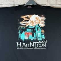 Hauntcon 2008 Houston T-Shirt 3XL Attrazione Casa Infestata Fiera Conven... - $25.98
