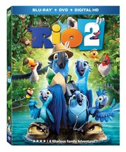 Rio 2 (Blu-ray + DVD + Digital HD) (Widescreen) - £15.94 GBP