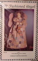 Doll Pattern  Ol&#39; Fashioned Angel 20&quot; Tea dyed, w/ Cinnamon Ornaments Primitive - £4.54 GBP