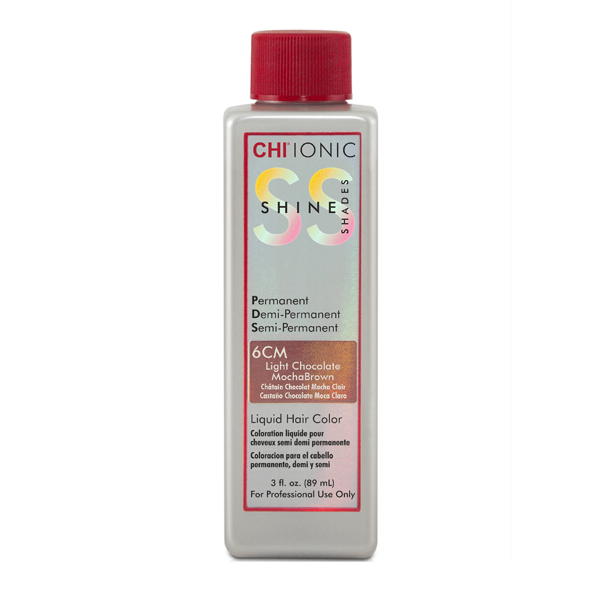 Farouk CHI Ionic Shine Shades 6CM Light Chocolate Mocha Brown Color 3oz ... - $11.14