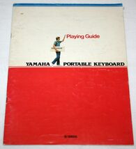 Vintage 1981 YAMAHA PS-20 PORTABLE KEYBOARD Playing Guide &amp; Songbook - $235.90 MXN