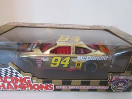DIECAST RACING CHAMPIONS #94 MCDONALDS STOCK CAR GOLD 50TH ANNIV 1/24   S1 - $123.73 MXN