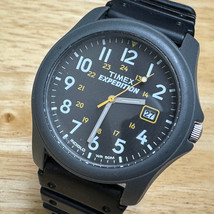 Timex Expedition Military Quartz Watch Men 50m Green Resin Analog New Ba... - $26.59