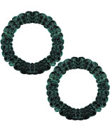 2 Pcs  Wreath Velvet Wreath Holiday Wreaths for Front Door and Wall Patr... - £14.67 GBP