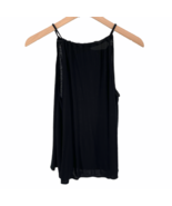 Wilfred Aritzia black halter swing gathered neck relaxed tank top extra ... - £15.66 GBP