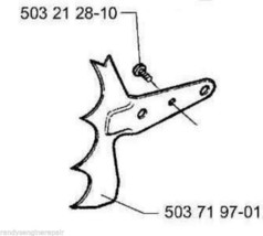 Oem New Felling Dog Dawg Bucking Spike Husqvarna 390 372 570 575 Xp 503 71 97 01 - £23.59 GBP