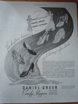 Vintage Daniel Green Comfy Slippers Print Magazine Advertisements 1937 - £6.28 GBP