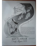 Vintage Daniel Green Comfy Slippers Print Magazine Advertisements 1937 - £6.28 GBP
