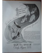 Vintage Daniel Green Comfy Slippers Print Magazine Advertisements 1937 - $7.99