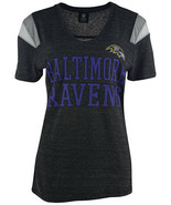 Baltimore Ravens 5th &amp; Ocean by New Era Women&#39;s Kickoff T-shirt , Medium - £25.16 GBP