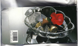 Glass Candy Dish Cluster of Grapes Shaped Small Snacks Serving Dish NIB - £7.11 GBP