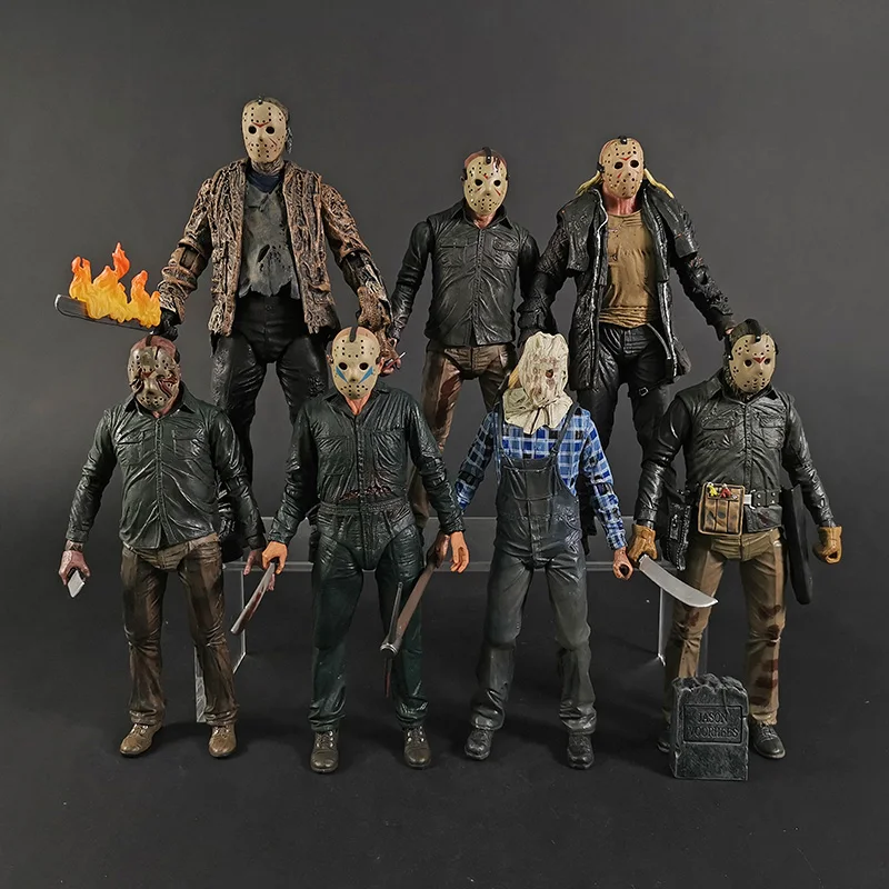 Freddy vs Jason Jason Voorhees NECA Ultimate 7&quot; Action Figure Toy - £22.37 GBP+