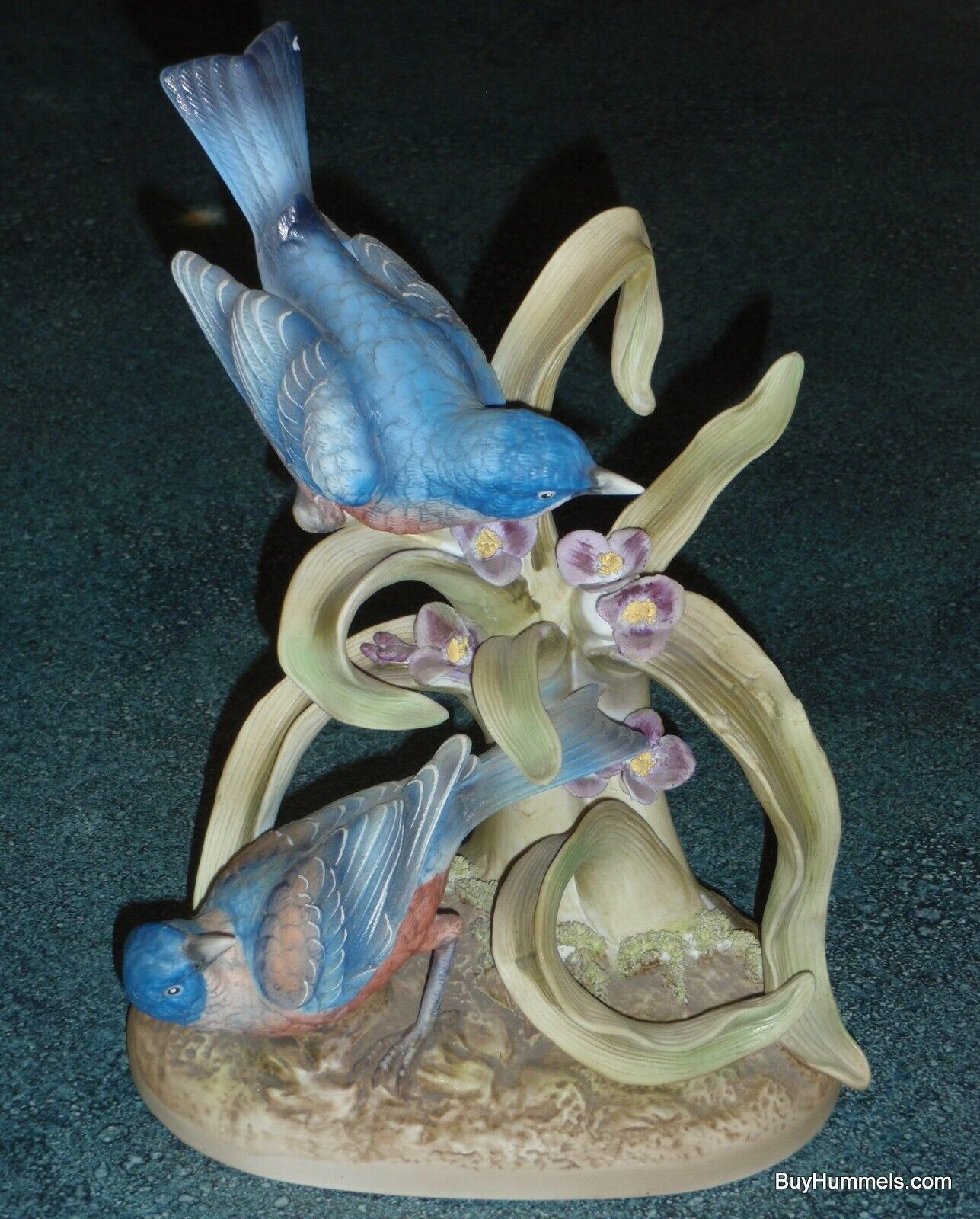 Primary image for ANDREA BY SADEK "FAMILY OF BLUE BIRDS" PORCELAIN COLLECTIBLE BIRD FIGURINE GIFT!