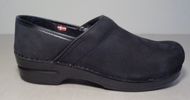 Sanita Size 7.5 to 8 M Eur 39 ALBERTINE Black Clogs New Women&#39;s Work Shoes - £157.52 GBP