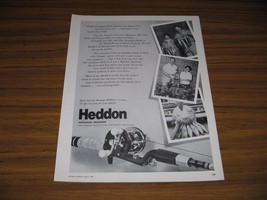 1968 Print Ad Heddon Fishing Rods &amp; Reels Stringers of Trophy Bass Dowagiac,MI - £8.55 GBP