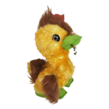 12&quot; Vintage Gund Swedlin Creation Yellow Duck Stuffed Animal Plush Toy Antique - £74.76 GBP