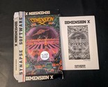 Dimension X Atari 400 800 XL Synapse Logiciel Jeu Boite Et Instructions - $31.27