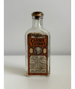 VINTAGE EMPTY Rawleigh&#39;s Cassia Extract for Desserts with Cork made in C... - $21.69 CAD
