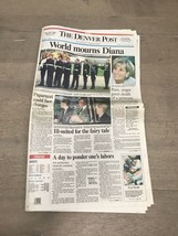 THE DENVER POST September 1 1997 World Mourns Diana Princess Diana Briti... - £17.96 GBP