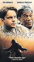 The Shawshank Redemption VHS movie ~ - $1.53