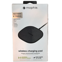 Mophie Wireless Charging Pad Qi Fast Charge to 10W | Universal, Apple, S... - £19.38 GBP