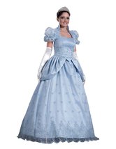 Women&#39;s Cinderella Storybook Princess Costume L Light Blue - $529.99