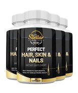 4 Bottles Perfect Hair, Skin &amp; Nails by My Stellar Lifestyle - 60 Capsules - €96,05 EUR