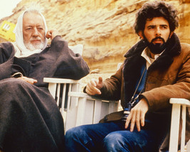 Alec Guinness And George Lucas 16X20 Canvas Giclee - $69.99