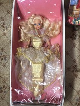 Mattel FAO Schwarz Golden Greetings Barbie 1989 NRFB #7734 New in Box - £47.77 GBP