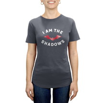 I Am The Shadows Women&#39;s Batman T-Shirt Size XS/XP Color Grey - £10.69 GBP