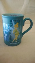 TINKER BELLE LIGHT BLUE COFFEE CUP, MULTI POSES FROM WALT DISNEY WORLD - $30.00