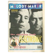 Melody Maker Magazine September 14 1991 npbox038 Billy Bragg - Electronic - Nirv - £11.69 GBP